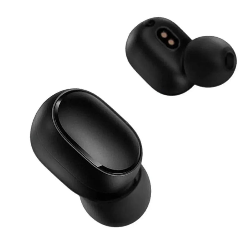 Fones de Ouvido Bluetooth Dual LED 5.0 – AirDots Wireless Edição Black